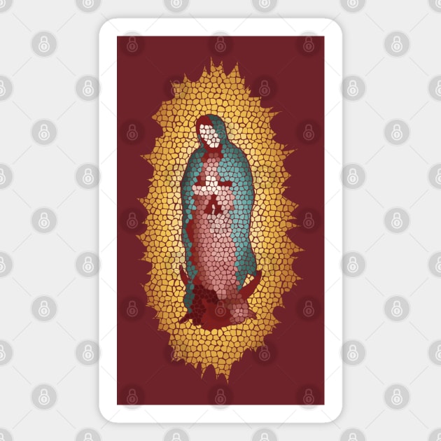 La Virgen de Guadalupe Mexican Catholic Religious Magnet by TEXICAN